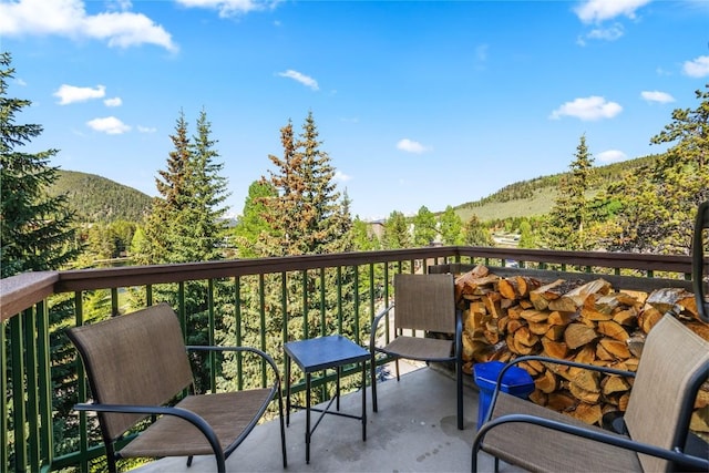 22300 US Highway 6 Unit 1746, Keystone, CO 80435 - balcony featuring a mountain view