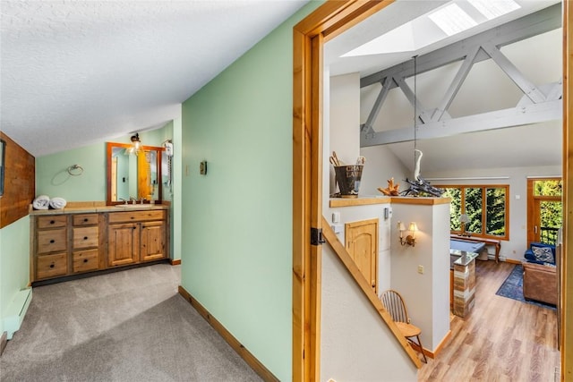 22300 US Highway 6 Unit 1746, Keystone, CO 80435 - hall with vaulted ceiling