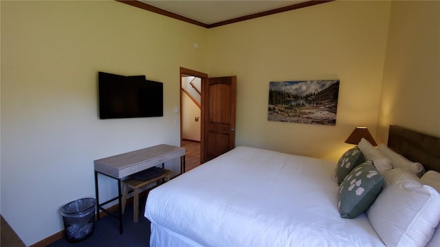 620 Tennis Club Rd Unit 1337, Keystone, CO 80435 - bedroom with crown molding