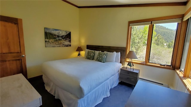 620 Tennis Club Rd Unit 1337, Keystone, CO 80435 - bedroom with a baseboard heating unit