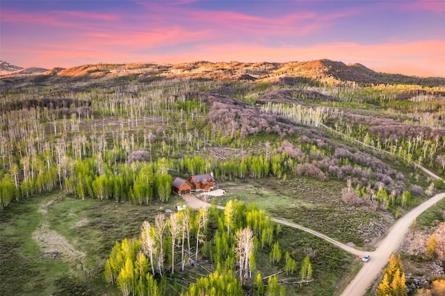 51193 Smith Creek Park Rd, Steamboat Springs, CO 80487 - drone / aerial view of a mountain backdrop