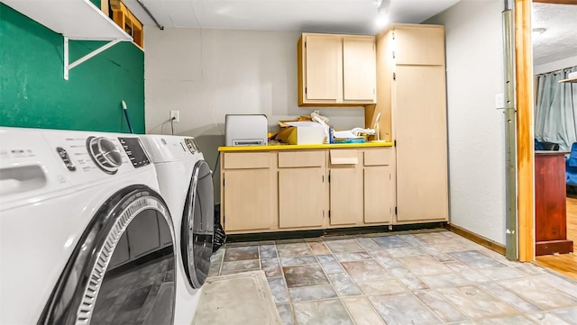 1226 Barclay St, Craig, CO 81625 - laundry area featuring independent washer and dryer and cabinet space