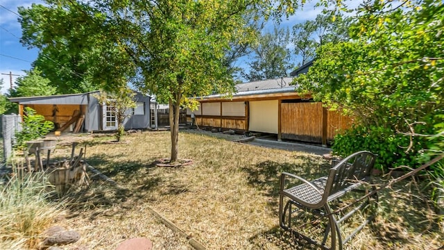 1226 Barclay St, Craig, CO 81625 - view of yard with a storage unit