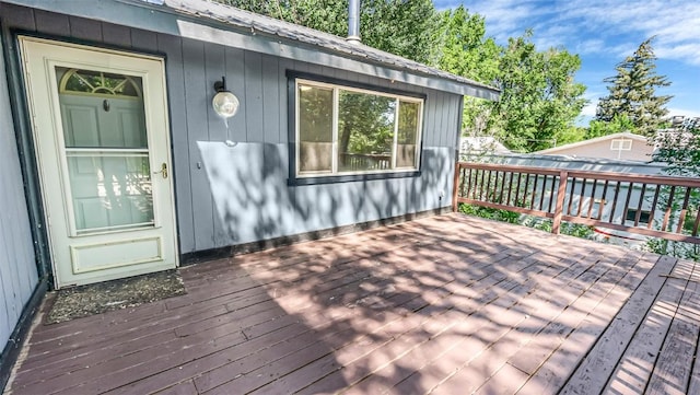 1226 Barclay St, Craig, CO 81625 - view of wooden deck