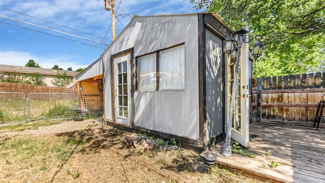 1226 Barclay St, Craig, CO 81625 - view of outdoor structure featuring a fenced backyard