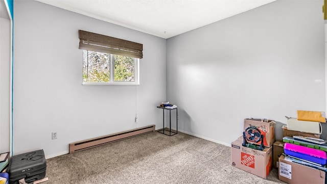 1226 Barclay St, Craig, CO 81625 - miscellaneous room featuring baseboard heating and carpet