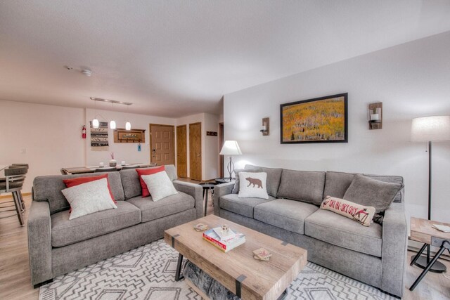 23034 US Highway 6 Unit 305, Keystone, CO 80435 - living room with light wood finished floors