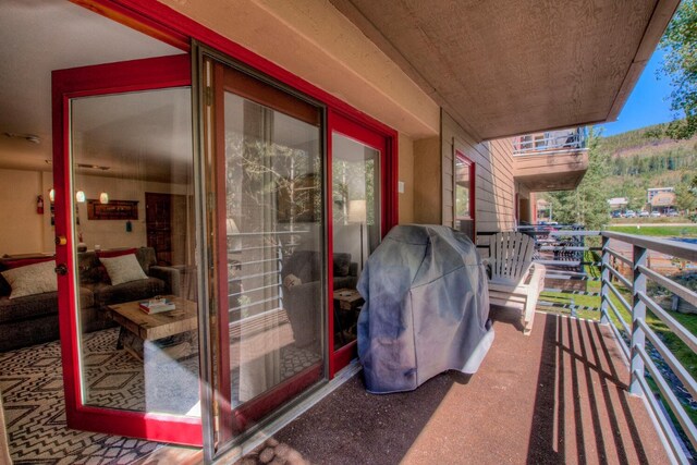 23034 US Highway 6 Unit 305, Keystone, CO 80435 - balcony with area for grilling