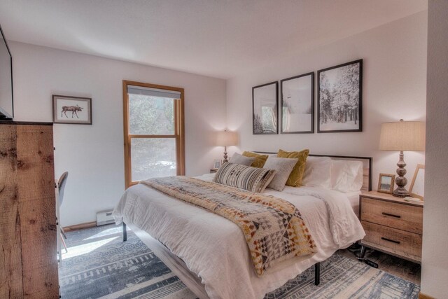 23034 US Highway 6 Unit 305, Keystone, CO 80435 - bedroom featuring a baseboard radiator
