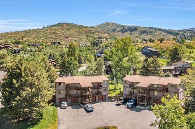 2930 Columbine Dr Unit 102, Steamboat Springs, CO 80487 - drone / aerial view of a mountainous background