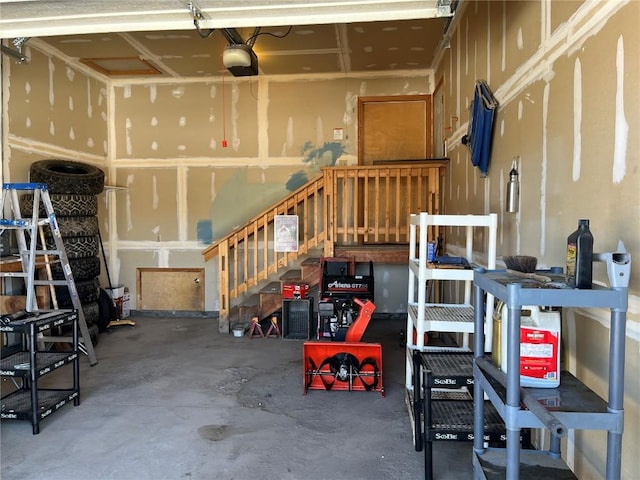 21725 4th Ave, Phippsburg, CO 80469 - garage featuring a garage door opener
