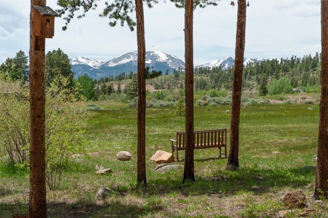 21640 US Highway 6 Unit 2122, Keystone, CO 80435 - view of yard with a mountain view