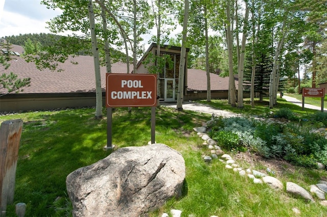 21640 US Highway 6 Unit 2122, Keystone, CO 80435 - community sign featuring a lawn