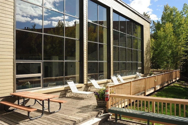 21640 US Highway 6 Unit 2122, Keystone, CO 80435 - view of wooden deck