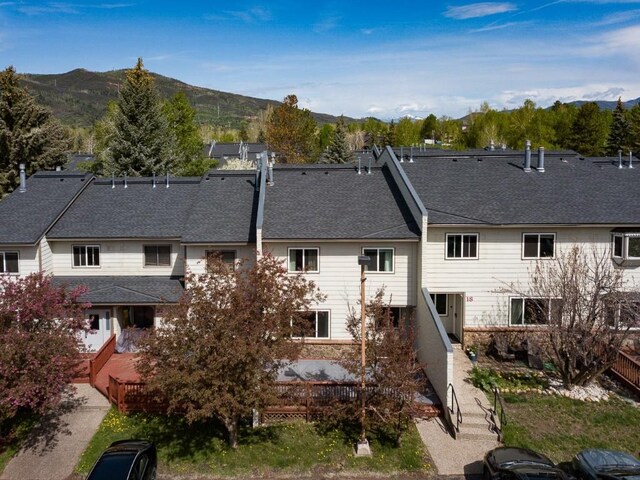 20 Sequoia Ct Unit 20, Steamboat Springs, CO 80487 - rear view of property featuring a mountain view