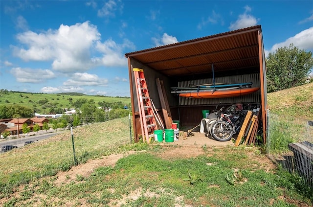 1295 Conestoga Cir, Steamboat Springs, CO 80487 - view of pole building
