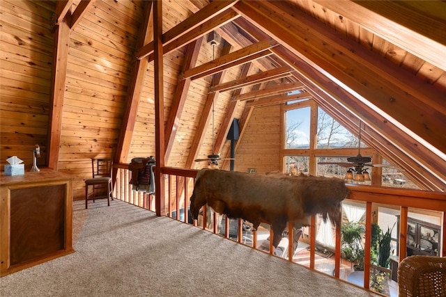26635 Neptune Pl, Clark, CO 80428 - attic featuring plenty of natural light