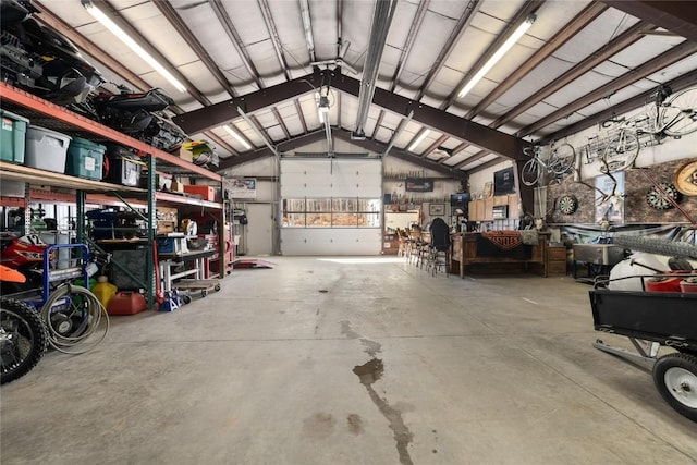 26635 Neptune Pl, Clark, CO 80428 - garage featuring a workshop area