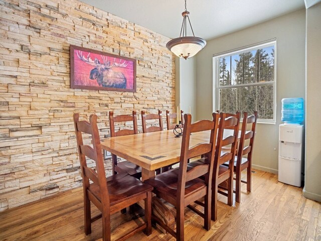 234 Peterson Dr, Alma, CO 80440 - dining space featuring wood finished floors