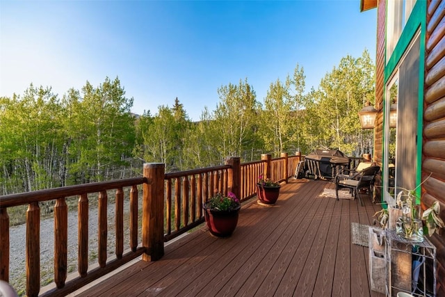 1996 Al Gulch Rd, Jefferson, CO 80456 - view of deck