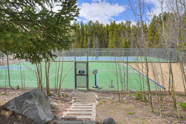 9359 State Highway 9 Unit G5, Breckenridge, CO 80424 - view of tennis court featuring a gate