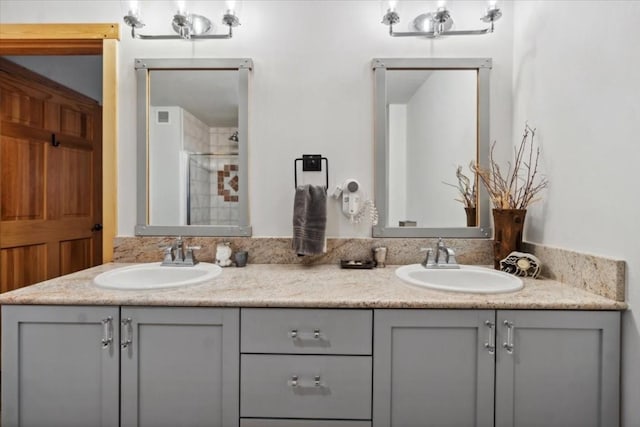 910 Copper Rd Unit 105, Frisco, CO 80443 - full bath with tiled shower and double vanity