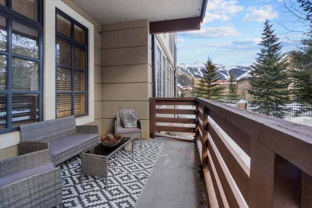 910 Copper Rd Unit 105, Frisco, CO 80443 - balcony featuring a mountain view