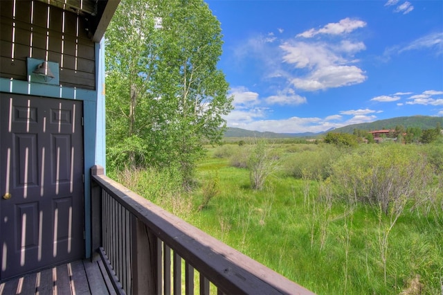 951 N Ten Mile Dr Unit C15, Frisco, CO 80443 - balcony featuring a mountain view