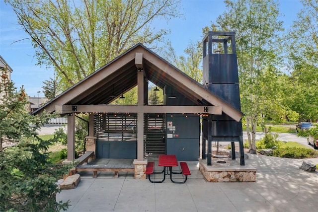 1565 Shadow Run Frontage Unit 104, Steamboat Springs, CO 80487 - view of home's community featuring a gazebo and a patio area