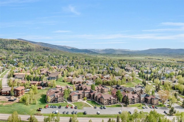 1565 Shadow Run Frontage Unit 104, Steamboat Springs, CO 80487 - aerial perspective of suburban area with a mountain backdrop