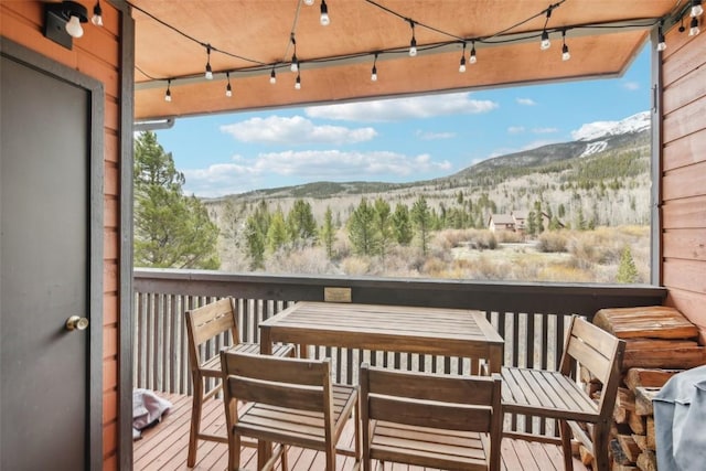 855 S 5th Ave Unit 296, Frisco, CO 80443 - balcony with a deck with mountain view