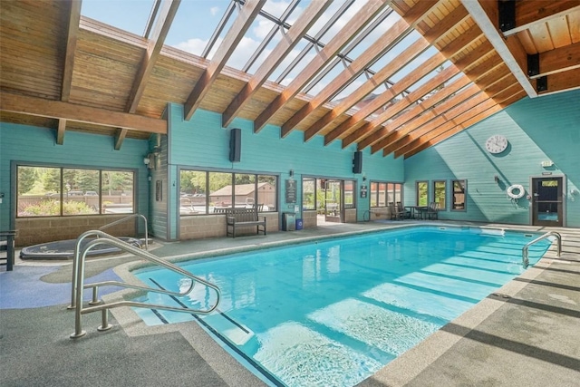 855 S 5th Ave Unit 296, Frisco, CO 80443 - indoor pool with a skylight