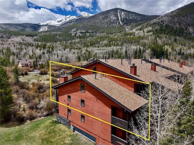 855 S 5th Ave Unit 296, Frisco, CO 80443 - mountain view with a heavily wooded area