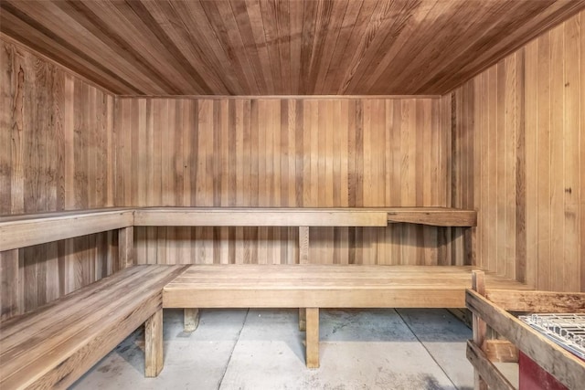 2200 Lodgepole Cir Unit 308, Silverthorne, CO 80498 - view of sauna featuring concrete flooring