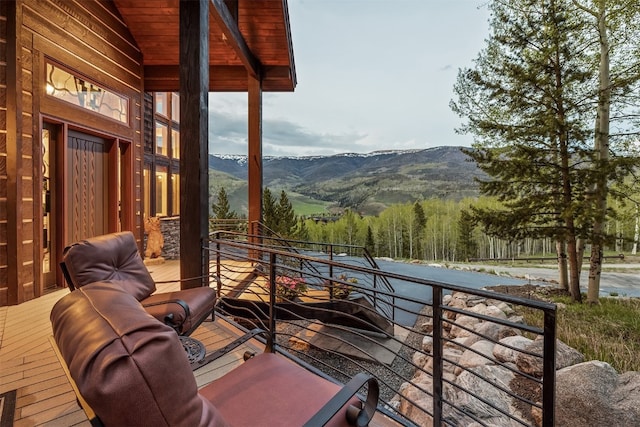 2655 Hunters Knob Rd, Silverthorne, CO 80498 - balcony with a mountain view