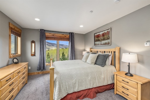 2655 Hunters Knob Rd, Silverthorne, CO 80498 - carpeted bedroom featuring baseboards and recessed lighting