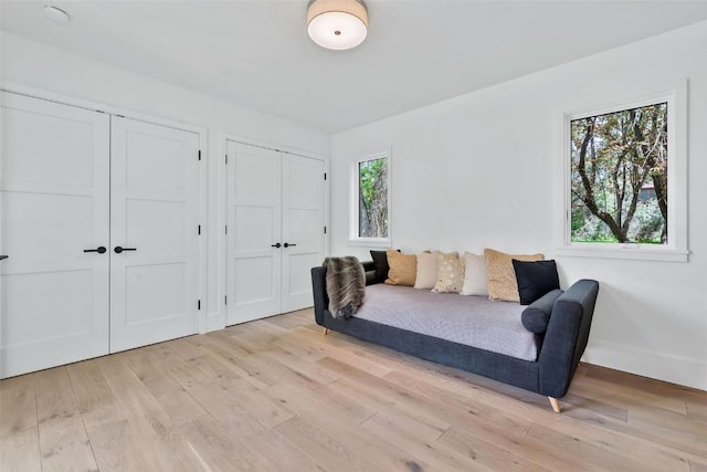 24 Maple St, Steamboat Springs, CO 80487 - living area with light wood-type flooring and baseboards