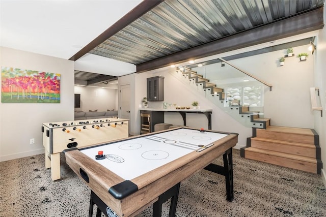 24 Maple St, Steamboat Springs, CO 80487 - recreation room featuring baseboards