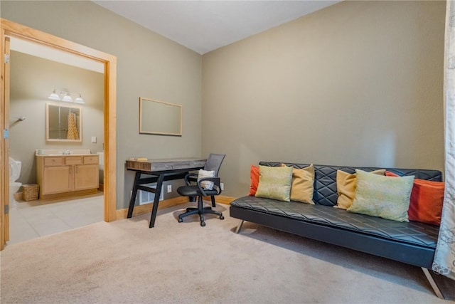 135 Main St Unit 202, Dillon, CO 80435 - home office with light colored carpet and baseboards