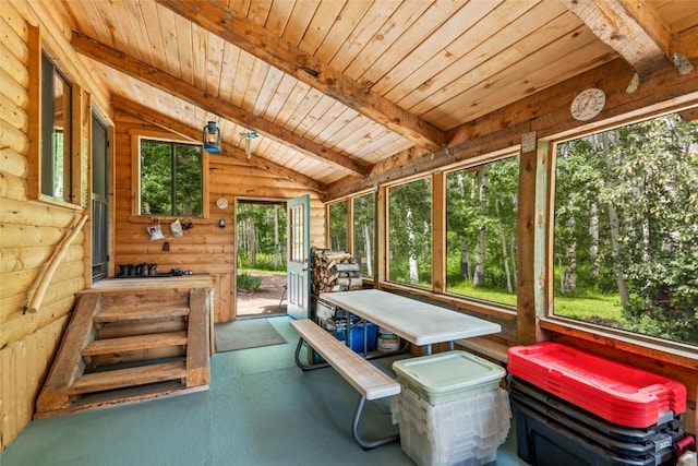 389 Routt Forest Loop, Craig, CO 81625 - view of sunroom