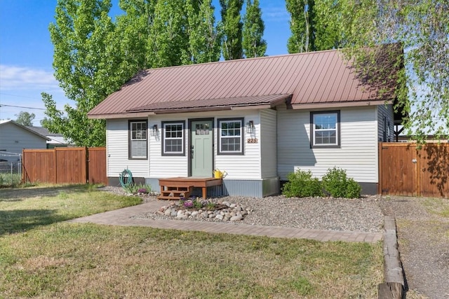 225 N Poplar St, Hayden, CO 81639 - view of front of house with metal roof