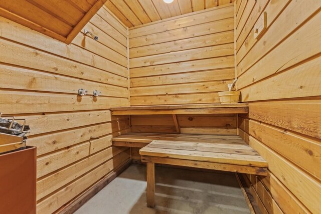 1763 Brome Dr, Steamboat Springs, CO 80487 - relaxing sauna / steam room with wood walls and wood ceiling