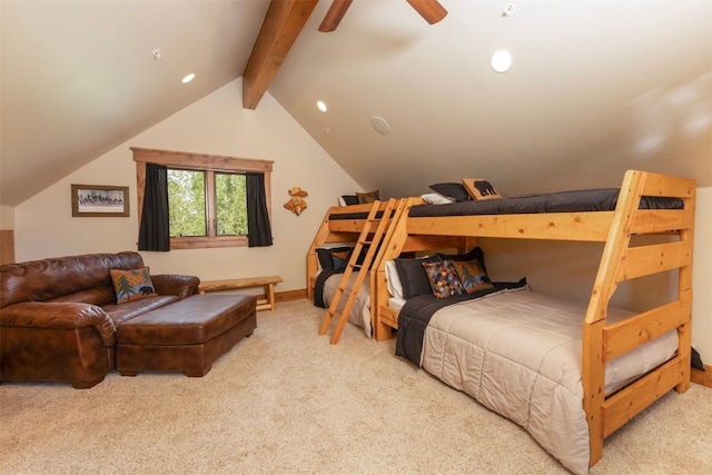 460 Two Cabins Dr, Silverthorne, CO 80498 - bedroom featuring carpet flooring, recessed lighting, and ceiling fan