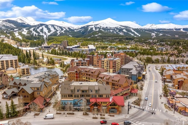 505 S Main St Unit 2207, Breckenridge, CO 80424 - drone / aerial view of a mountainous background