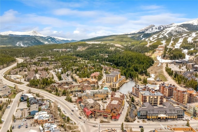 505 S Main St Unit 2207, Breckenridge, CO 80424 - drone / aerial view of a mountainous background