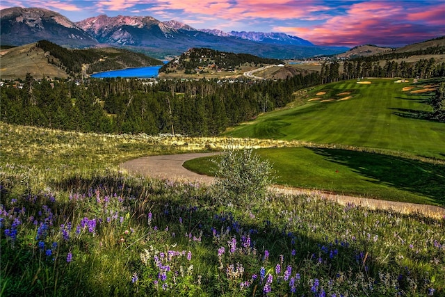 862 Penstemon Rd, Keystone, CO 80435 - view of home's community with a water and mountain view and golf course view