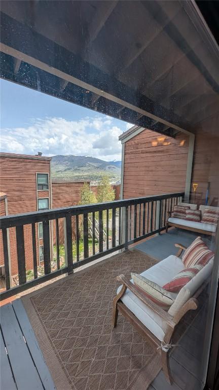 2710 Ryan Gulch Rd Unit 2731, Silverthorne, CO 80498 - balcony featuring a mountain view