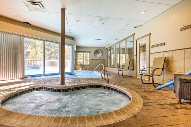 233 Creekside Dr Unit 104, Frisco, CO 80443 - view of swimming pool featuring an in-ground hot tub