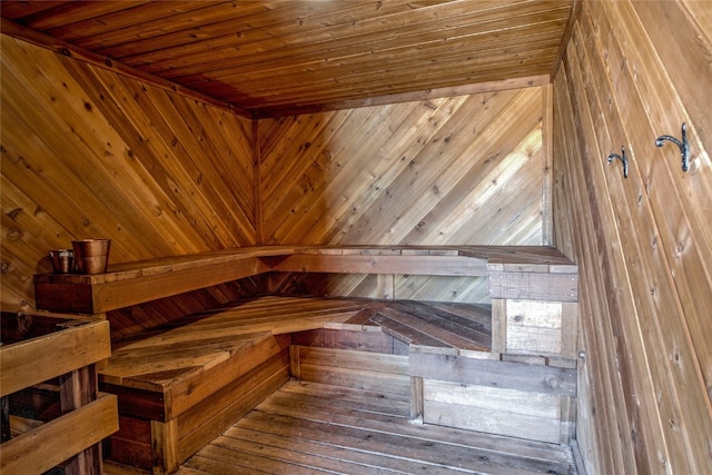74 Stag Trl Unit 74, Dillon, CO 80435 - relaxing sauna / steam room with wood ceiling and wooden walls