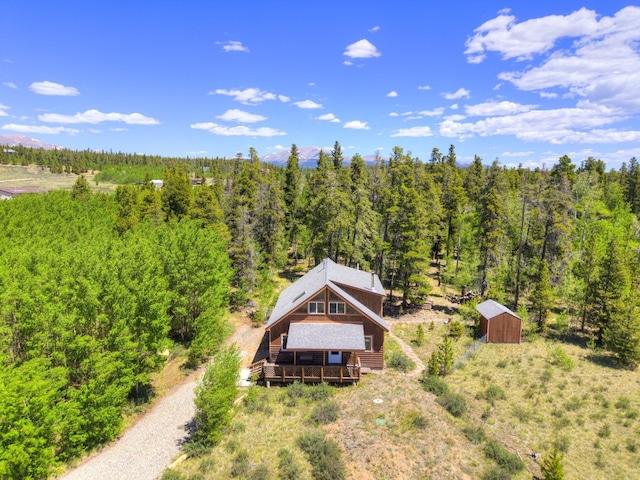 103 Foxtail Ct, Fairplay, CO 80440 - view of subject property featuring a forest